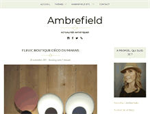 Tablet Screenshot of ambrefield.com